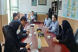 بازدید تیم نظارتی دانشگاه علوم پزشکی شیراز از مجموعه بهداشت و درمان شهرستان نی ریز
