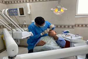 برپایی درمانگاه جهادی دندانپزشکی به مناسبت دهه خدمت و گرامیداشت سالروز شهدای خدمت
