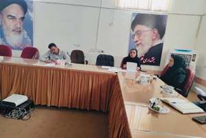 برگزاری جلسه مشکلات سلامتی منطقه قطرویه در بخشداری قطرویه