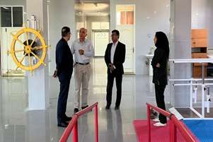 بازدید مسئولان شبکه بهداشت و درمان از بخش کاردرمانی بیمارستان؛ پیگیری راه‌اندازی بخش گفتار درمانی و تقویت کادر کاردرمانی