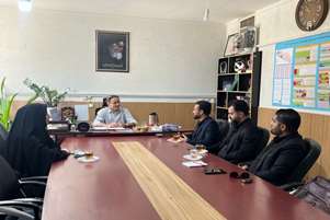 برگزاری نشست مشترک گروه مؤسسات مردم ‌نهاد بهار نکو با سرپرست شبکه بهداشت و درمان نی‌ریز