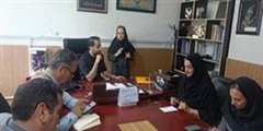 نشست هماهنگی اجرای پویش ملی سلامت، در شهرستان نی ریز