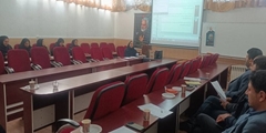 برگزاری جلسه کمیته مدیریت دانش در شبکه بهداشت و درمان شهرستان نی ریز.