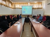 تشکیل جلسه با حضور معاون بهداشتی شبکه بهداشت و درمان در راستای هفته سلامت
