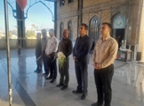 سرپرست شبکه بهداشت و درمان شهرستان نی ریز با حضور در گلزار مطهر شهدا با آرمان های شهدا تجدید میثاق کرد