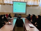 برگزاری کمیته ارجاع الکترونیک در محل شبکه بهداشت و درمان