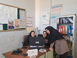 بازدید معاون بهداشتی شبکه بهداشت و درمان از مرکز جامع سلامت مشکان و خانه های بهداشت شهرک شاهد و بهویه