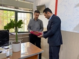 تقدیر از مدیران حراست و فناوری اطلاعات شبکه بهداشت نی ریز