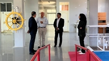 بازدید مسئولان شبکه بهداشت و درمان از بخش کاردرمانی بیمارستان؛ پیگیری راه‌اندازی بخش گفتار درمانی و تقویت کادر کاردرمانی