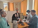 بازدید مدیر توسعه شبکه و ارتقای سلامت معاونت بهداشتی دانشگاه علوم پزشکی شیراز از مرکز خدمات جامع سلامت ریزاب