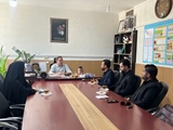 برگزاری نشست مشترک گروه مؤسسات مردم ‌نهاد بهار نکو با سرپرست شبکه بهداشت و درمان نی‌ریز